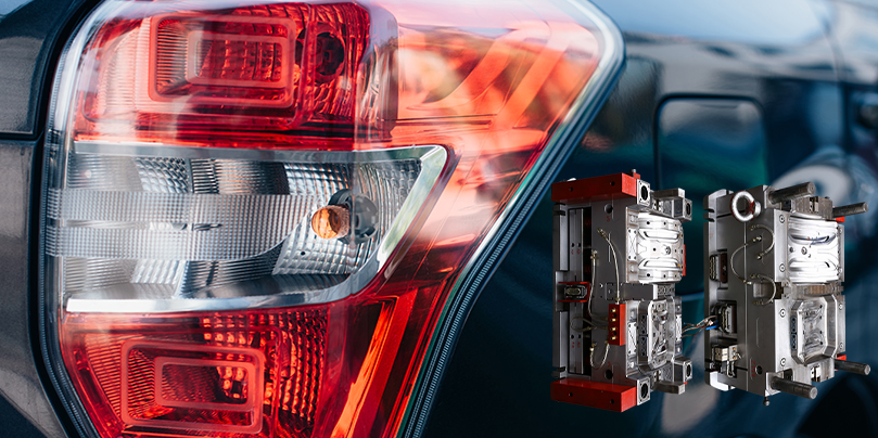 Molde de luces traseras