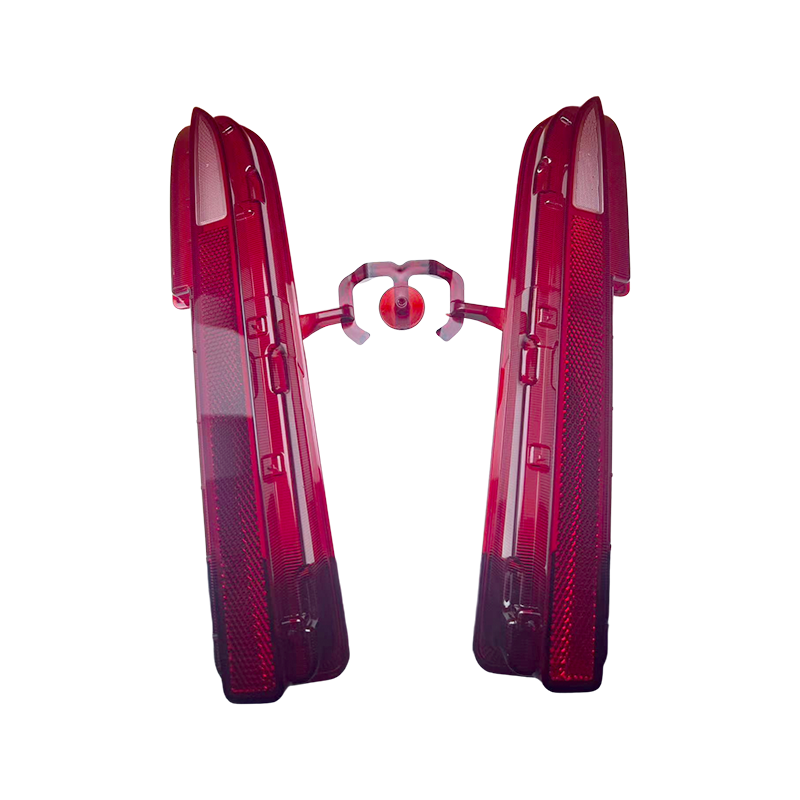 Molde de dos disparos con lente reflectora retro