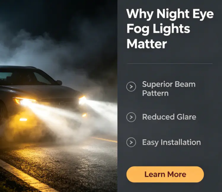 ¿Podrían las luces antiniebla nocturnas volverse más importantes para la conducción diaria?